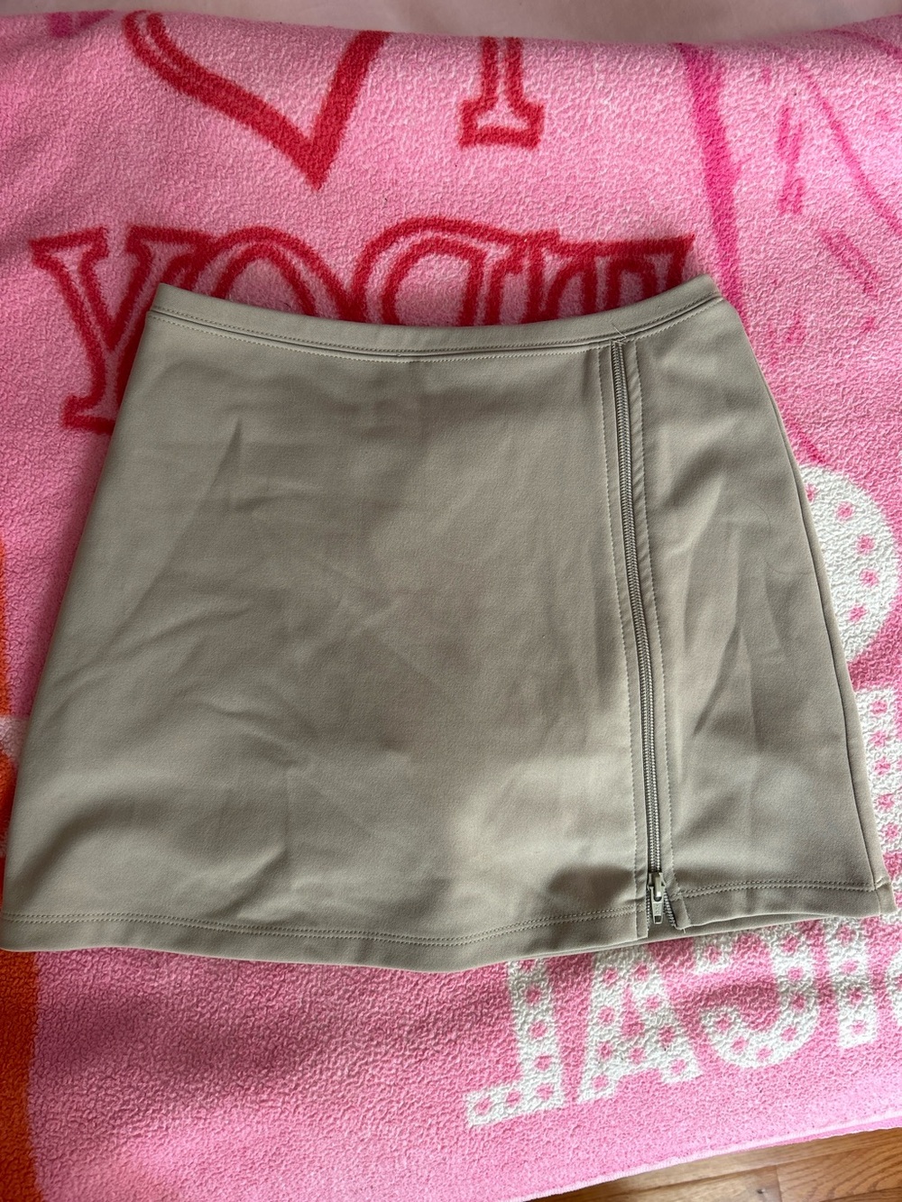 Vintage Y2K Express skort – taupe, size XS